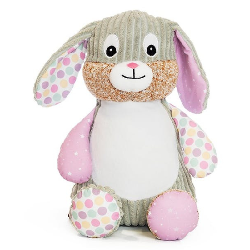 Cubbies Baby Sensory Bubblegum Bunny, Personalised Gift
