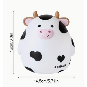 Cute Cow Money Box - Personalised Gift