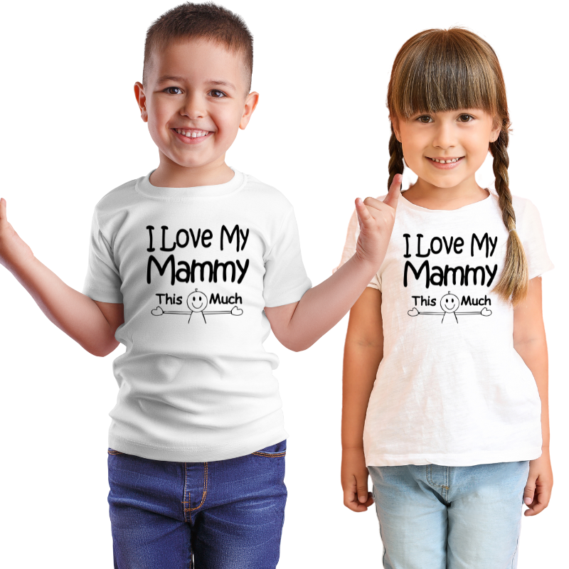 Love You This Much T-Shirt - Personalised Gift