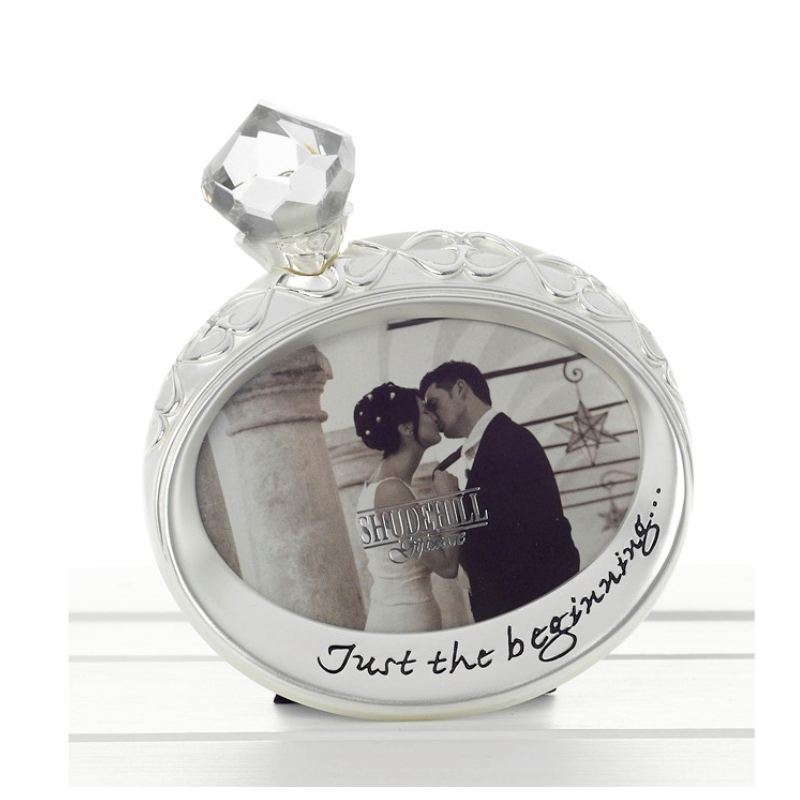 Lovers Engagement Ring Frame - Personalised Gift