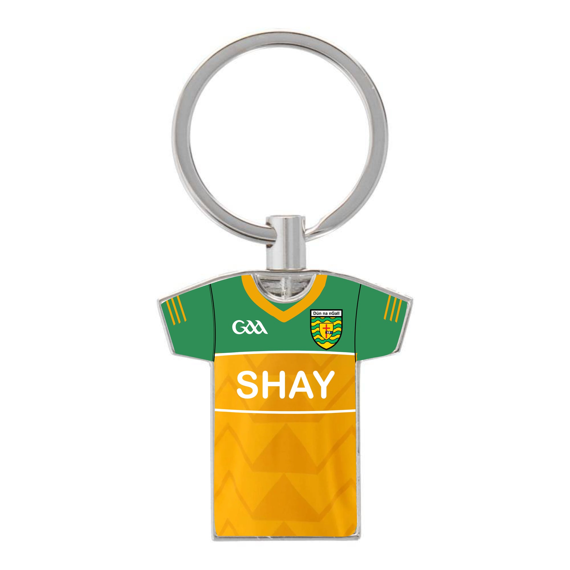 Donegal Jersey Keyring, Personalised gift
