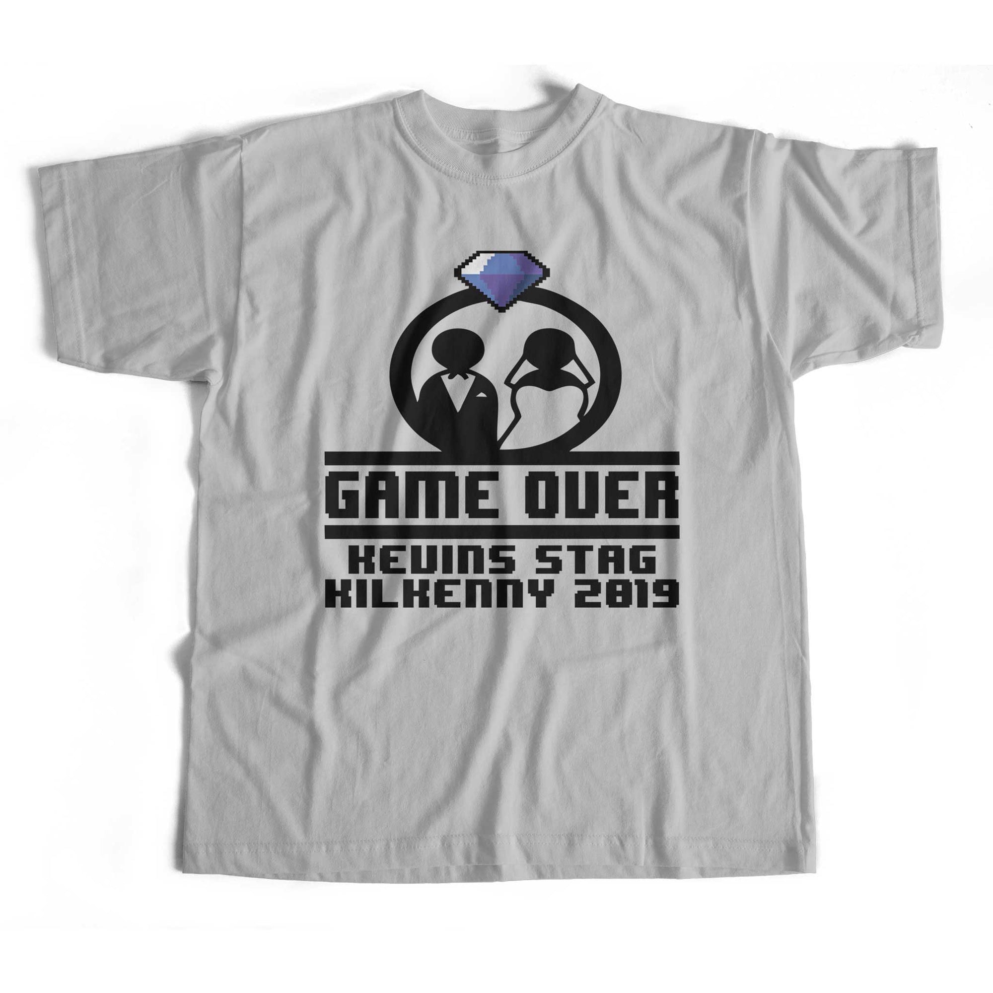 Game Over Stag T-Shirt - Personalise It