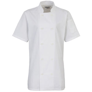 Women's Short Sleeve Chef Jacket, Personalised gift