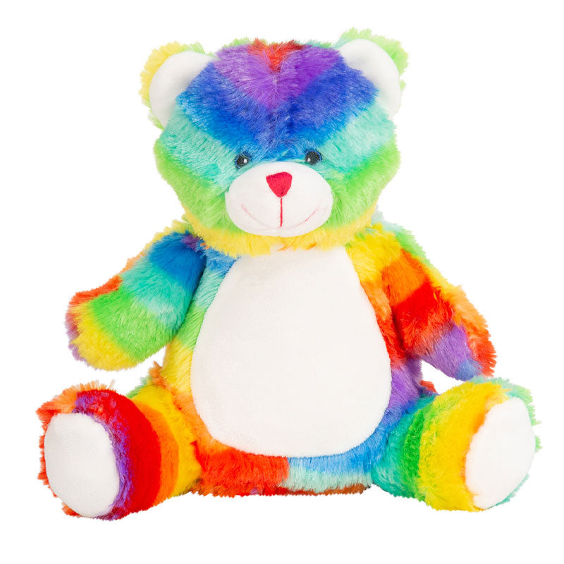 Printme Mini Rainbow Bear, Personalised Gift