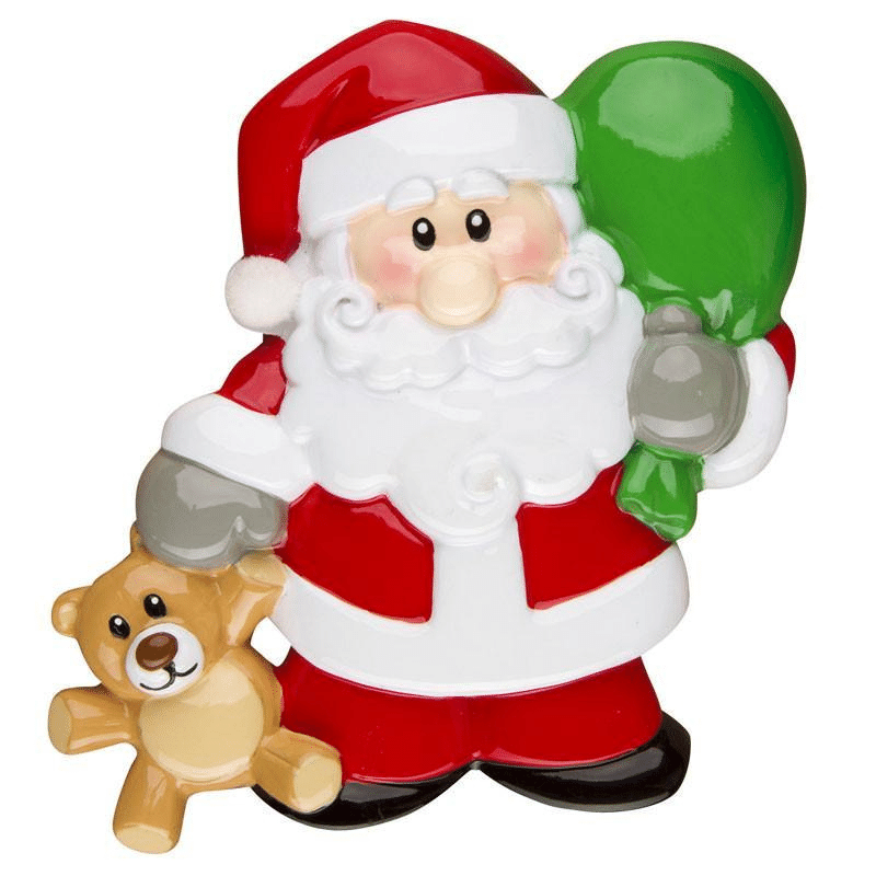 Santa's Toy Bag Decoration, Personalised gift