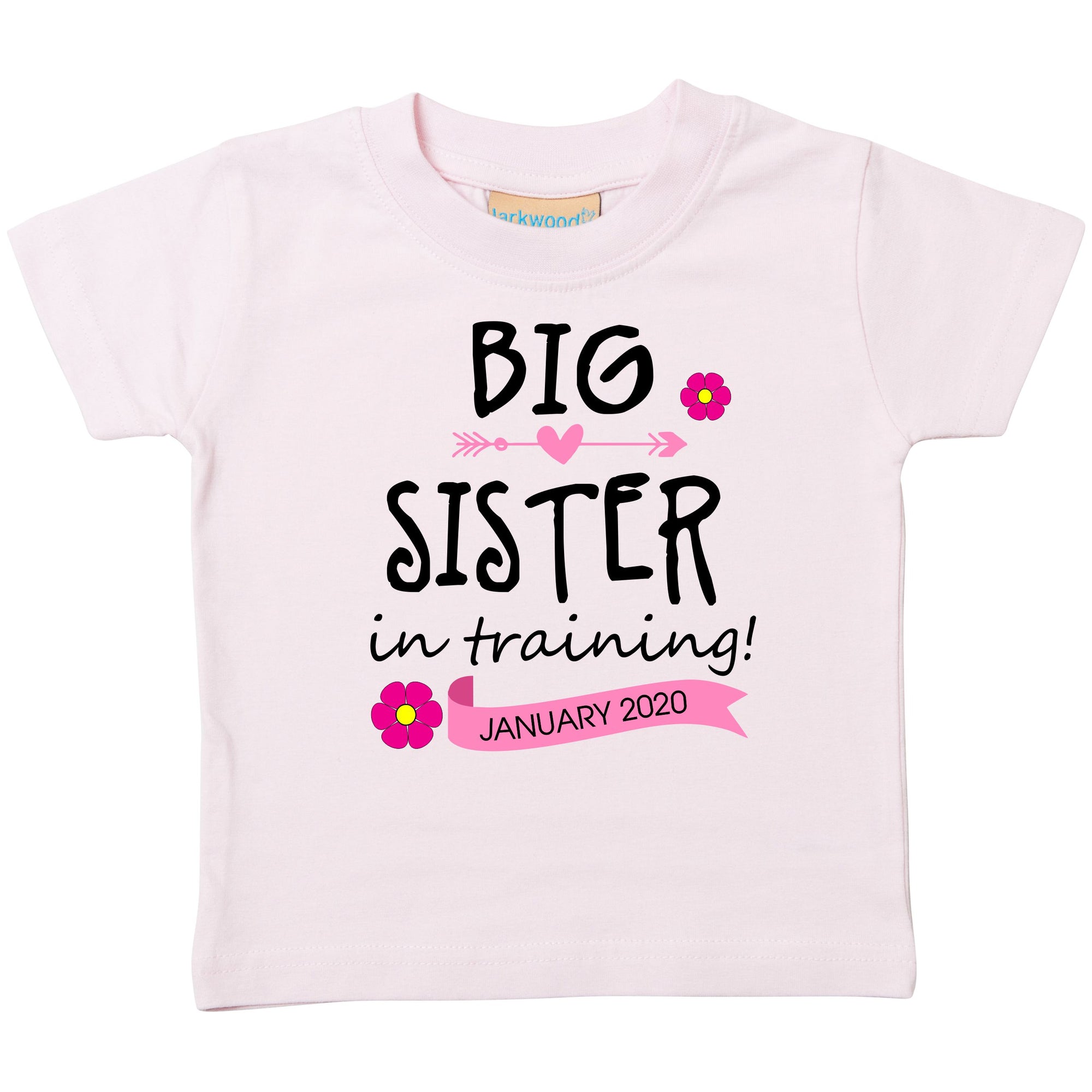 Big Sister In Training T-Shirt, Personalised Gift