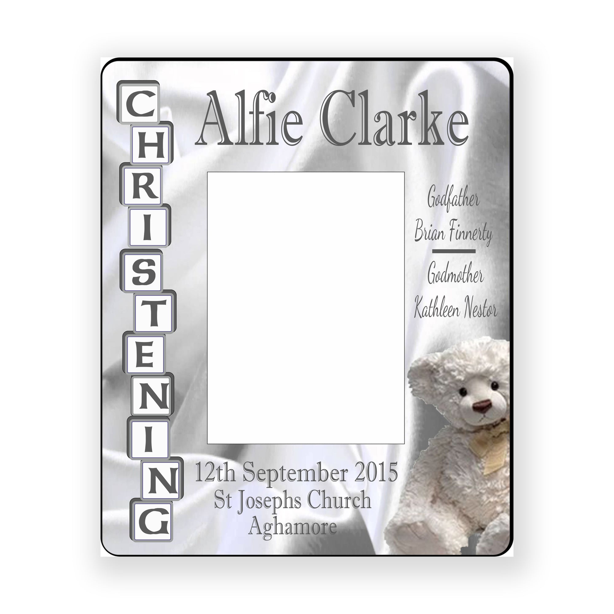 Christening Frame - Personalise It