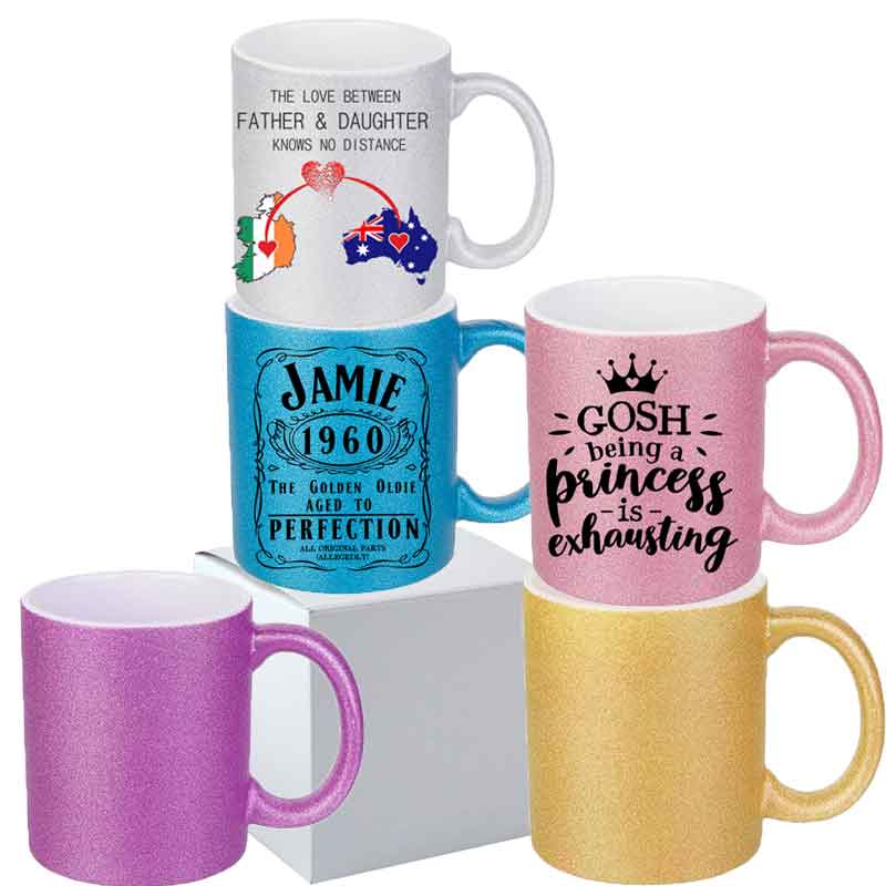 Glitter mug Personalised Gift