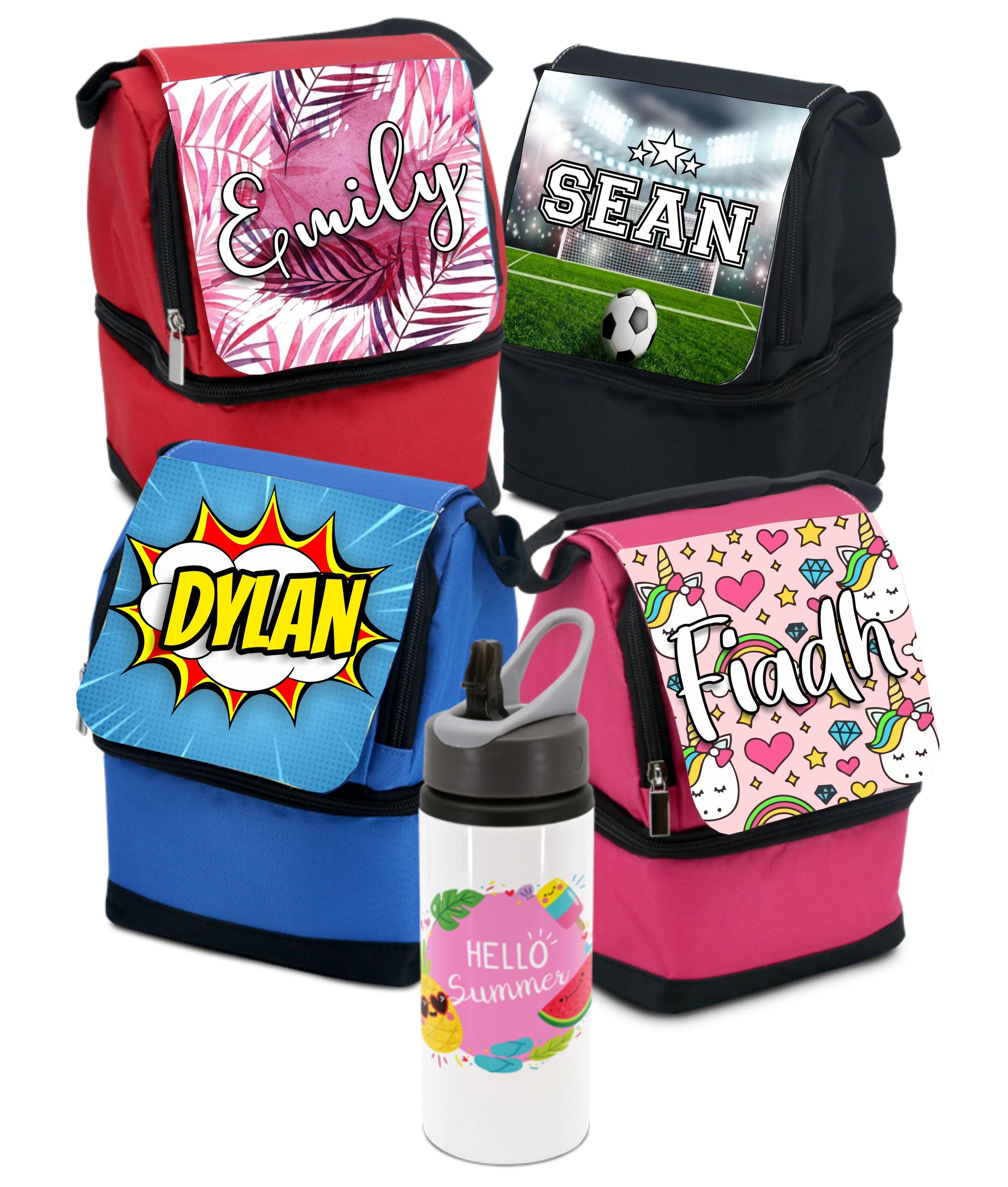 Lunch Bag and Bottle Combo, Personalised Gift