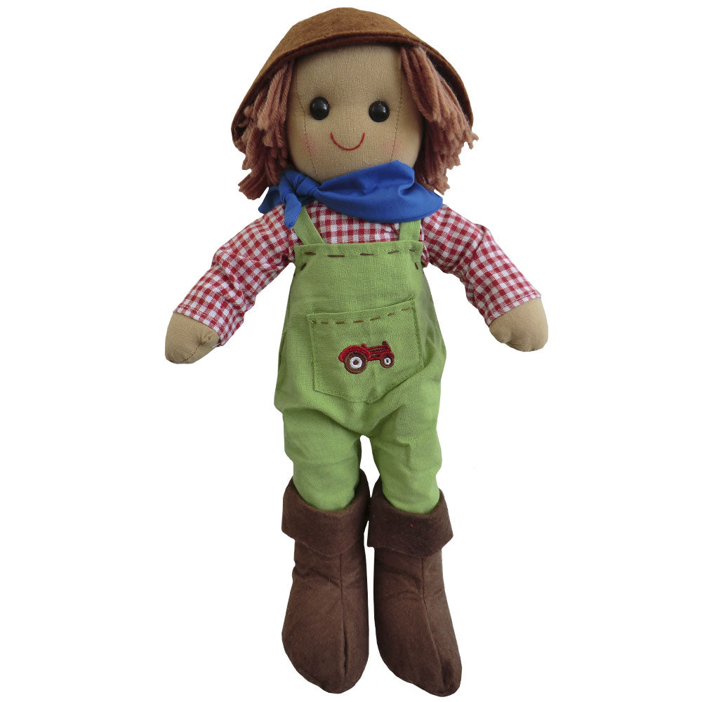Farm Yard Rag Doll, Personalised Gift