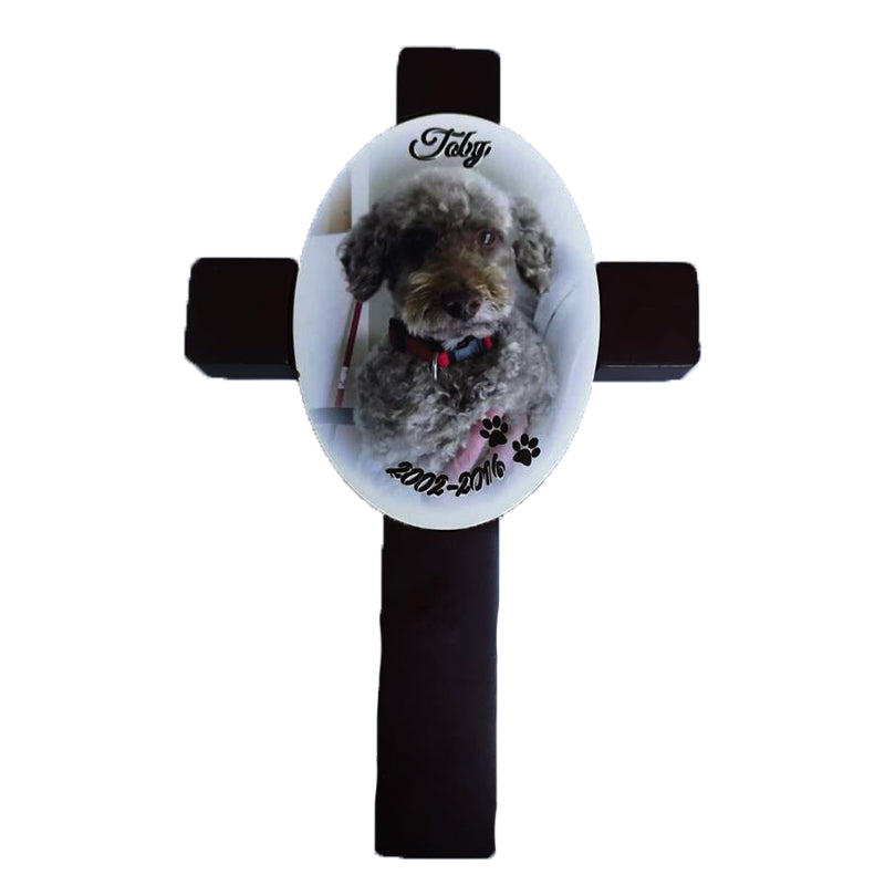 Pet Memorial Cross - Personalise It