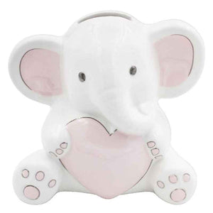 Ceramic Elephant Money Box Personalised Gift