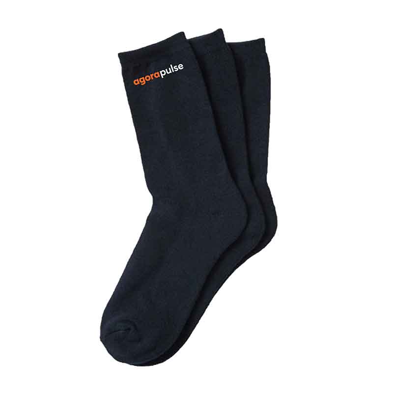 AgoraPulse Socks re Branded