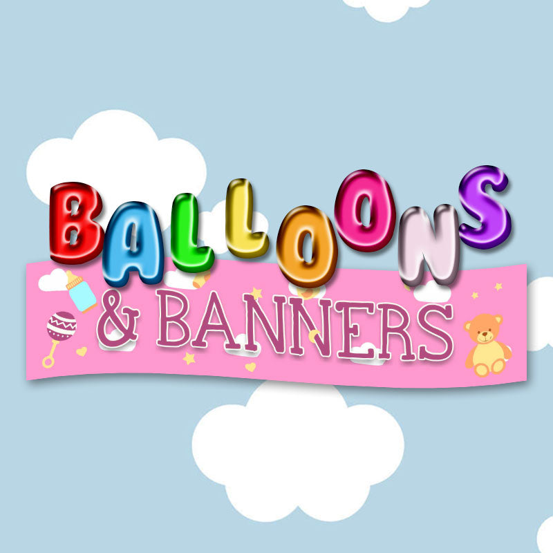 Party Balloons & Banners Personalise Gift