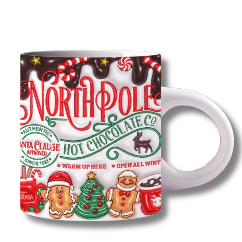 North Pole Hot Chocolate Mug