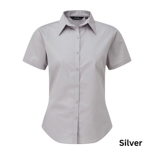 Women's short sleeve poplin blouse - Personalised Gift