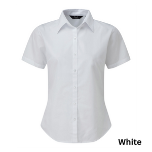 Women's short sleeve poplin blouse - Personalised Gift