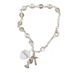 Communion Missel & Decade Bracelet, Personalised Gift