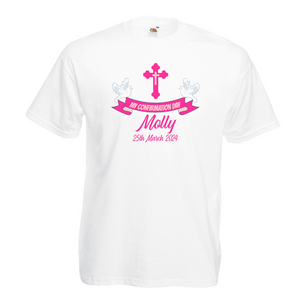 Confirmation T-Shirt, Personalised Gift