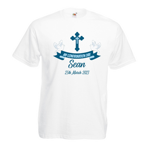 Confirmation T-Shirt, Personalised Gift