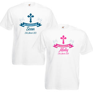 Confirmation T-Shirt, Personalised Gift