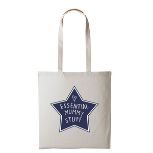 Essential Mummy Stuff Tote Bag - Personalised Gift