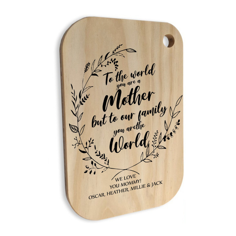 Mother Chopping Board - Personalised Gift