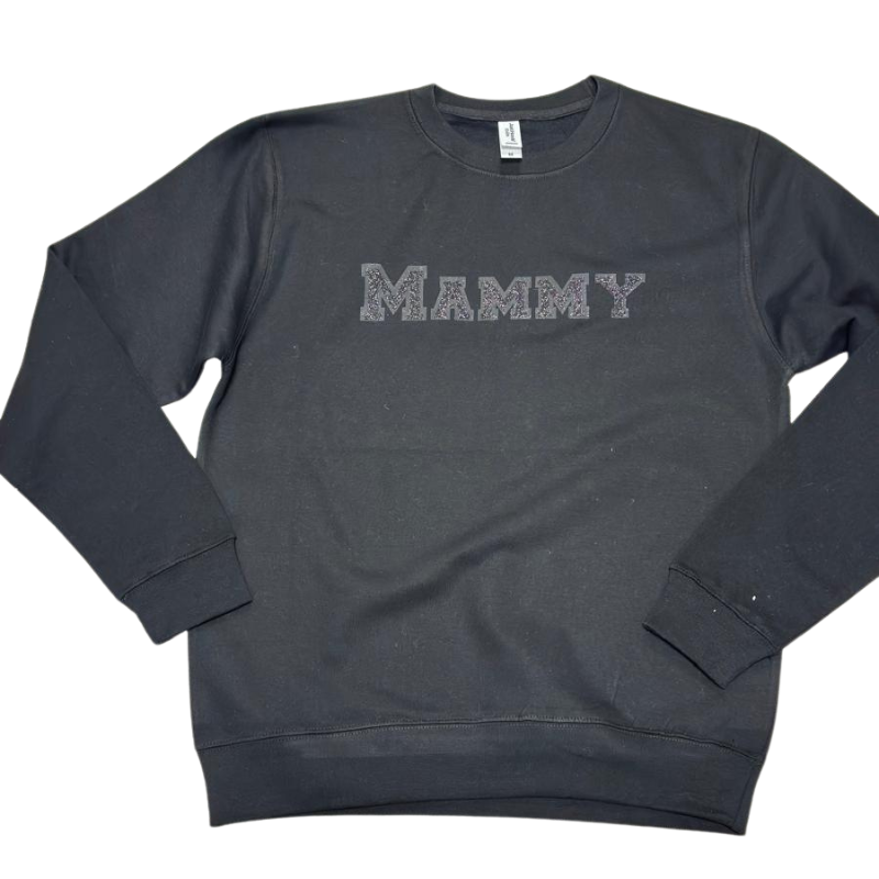 Glitter Text Sweatshirt - Personalised Gift