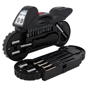 Motorcycle Shaped Tool Set - Personalised Gift