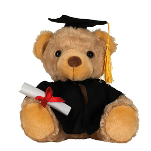 Graduation Bear with Cap & Gown - Personalised Gift