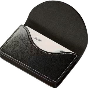 PU Leather Business Card Holder - Personalised Gift