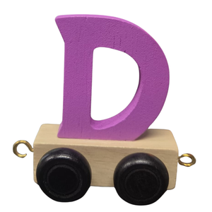 Colour Wooden Train and Track, Personalised Gift