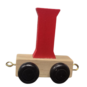 Colour Wooden Train and Track, Personalised Gift