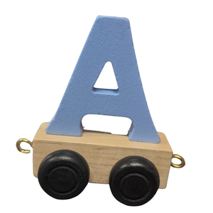 Colour Wooden Train and Track, Personalised Gift