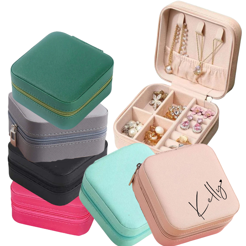 Melissa Jewelry Travel Case ~ Coral – Hives and Honey