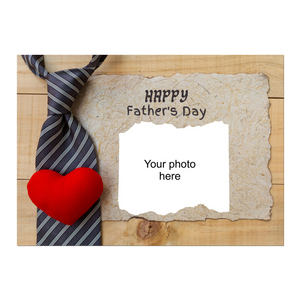 Fathers Day Card With Photo, Personalied Gift