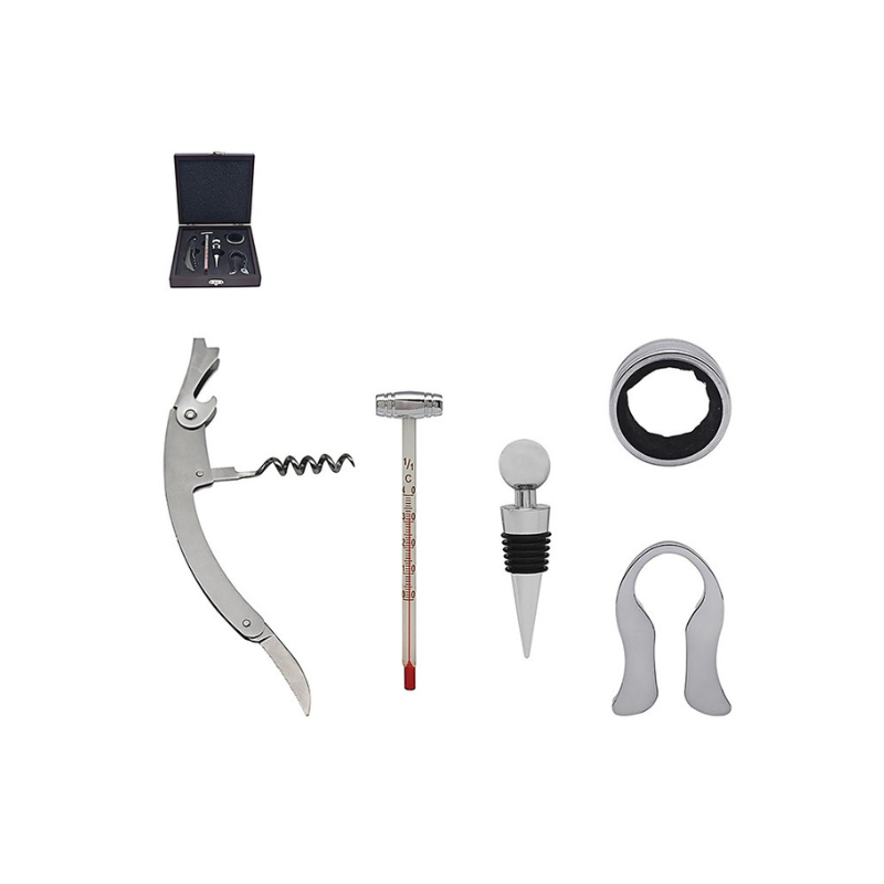 WIne Lover Boxed Opener 5 Piece, Personalised Gift