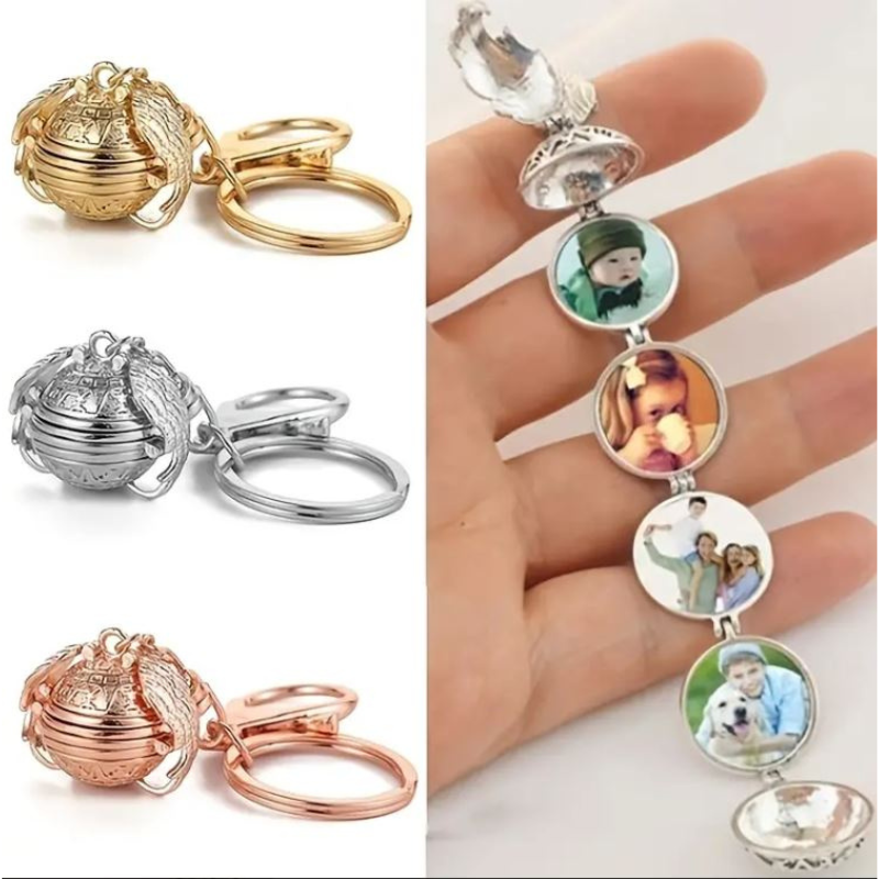 Angel Wing Keychain, Personalised Gift