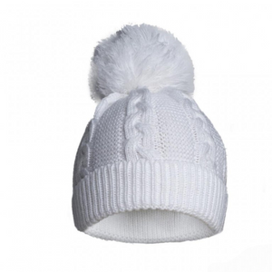 Cable Knit Pom Pom Hat - Personalised Gift