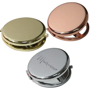 Compact Folding Makeup Mirror - Personalised Gift