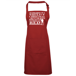 Christmas Wine Apron - Personalised Gift