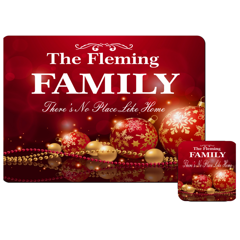 Christmas  Placemats, Personalised Gift