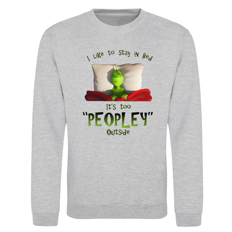 Too Peopley Christmas Sweatshirt - Personalised Gift