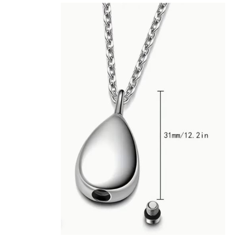 Water Drop Urn Pendant - Personalised Gift