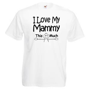 Love You This Much T-Shirt - Personalised Gift