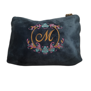 Velvet Accessory Bag - Personalised Gift