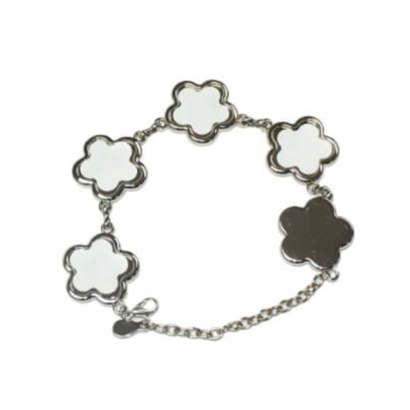 Flower Shaped Bracelet - Personalise Gift
