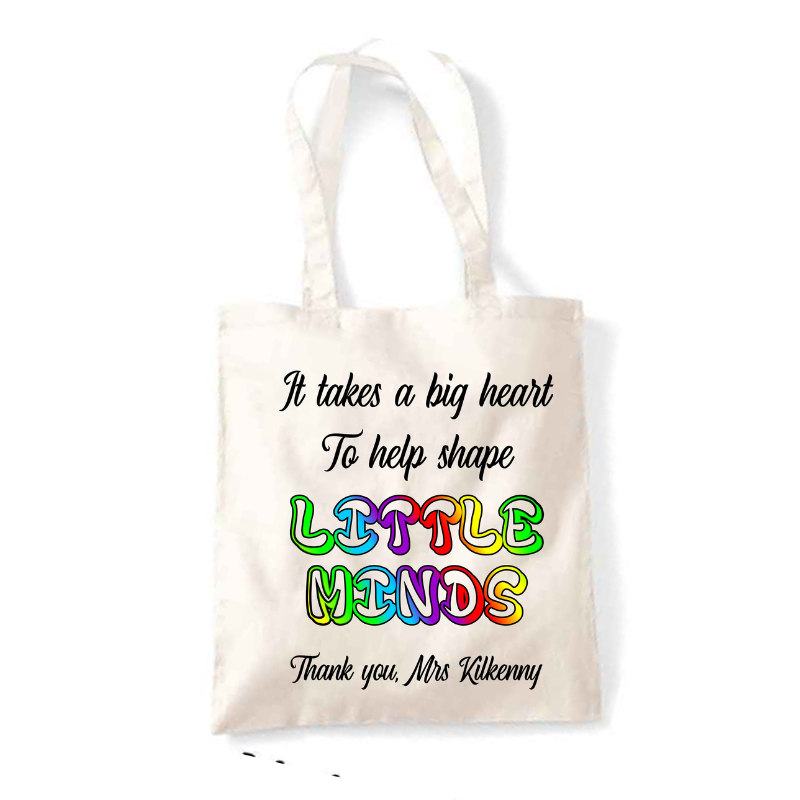 Little Minds Bag - Personalised Gift