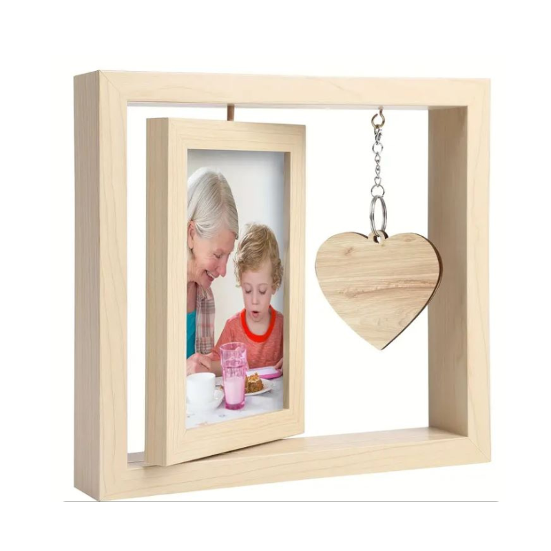 Double Sided Rotating Frame - Personalised Gift