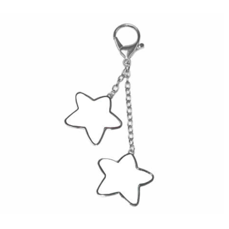 Double Star Fob - Personalised Gift